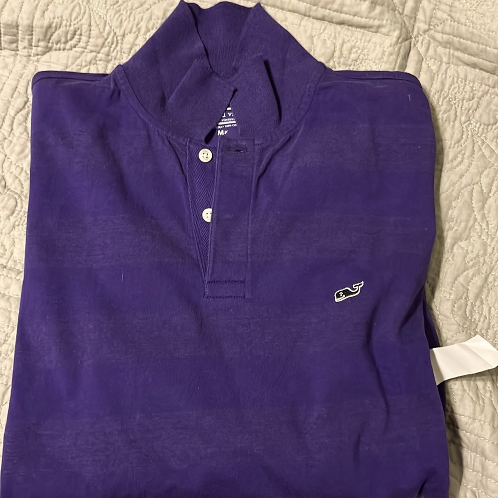 Vineyard Vines Men’s Medium long sleeve collared polo